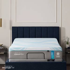 Picture of ActiveBreeze 2.0 Medium Hybrid King Mattress & ProSmart Air Adjustable Base
