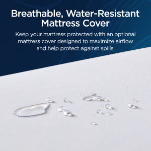 Picture of ActiveBreeze 2.0 Medium Hybrid Split King Mattress & ProSmart Air Adjustable Base