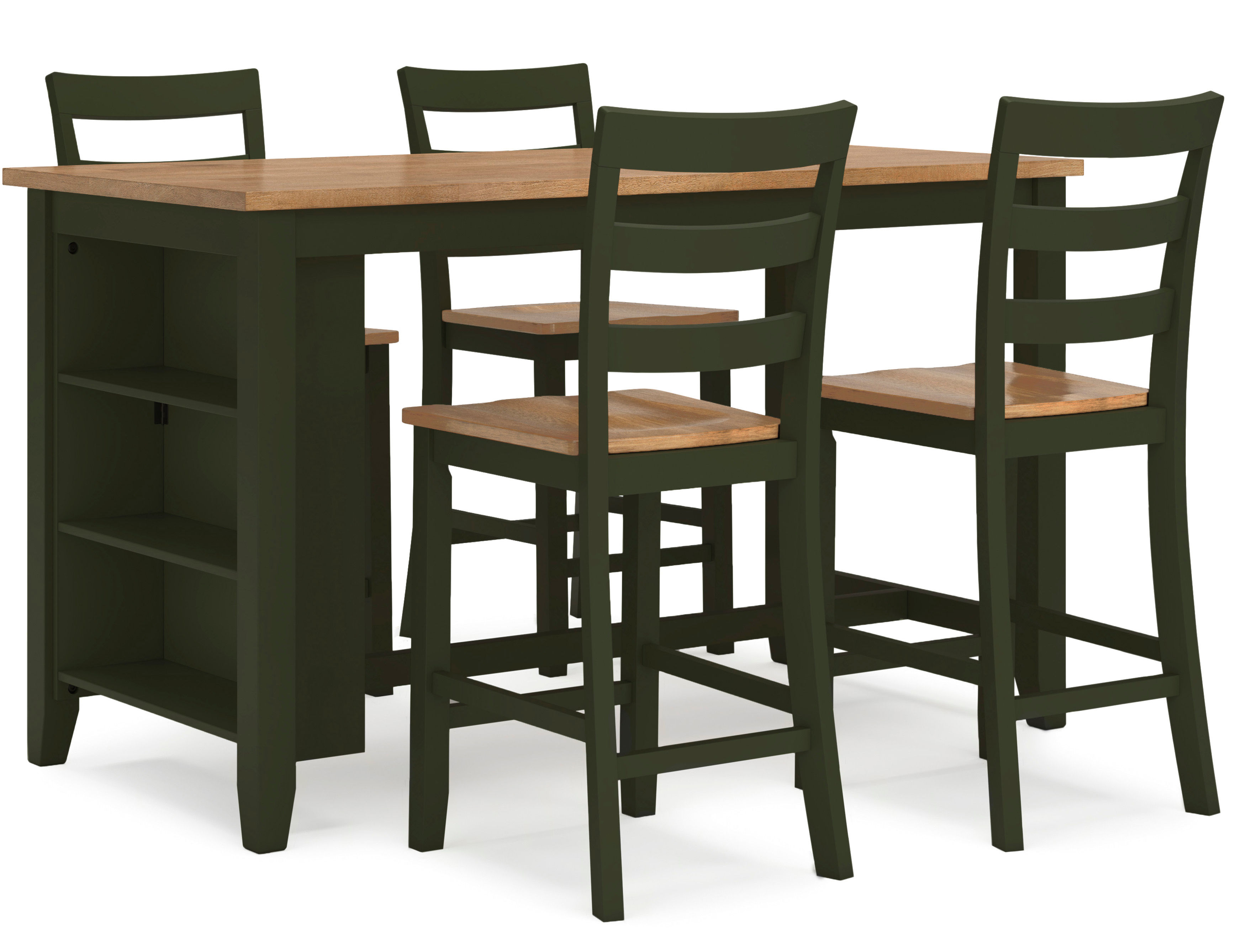 Picture of Gesthaven Counter Height Dining Table & 4 Stools