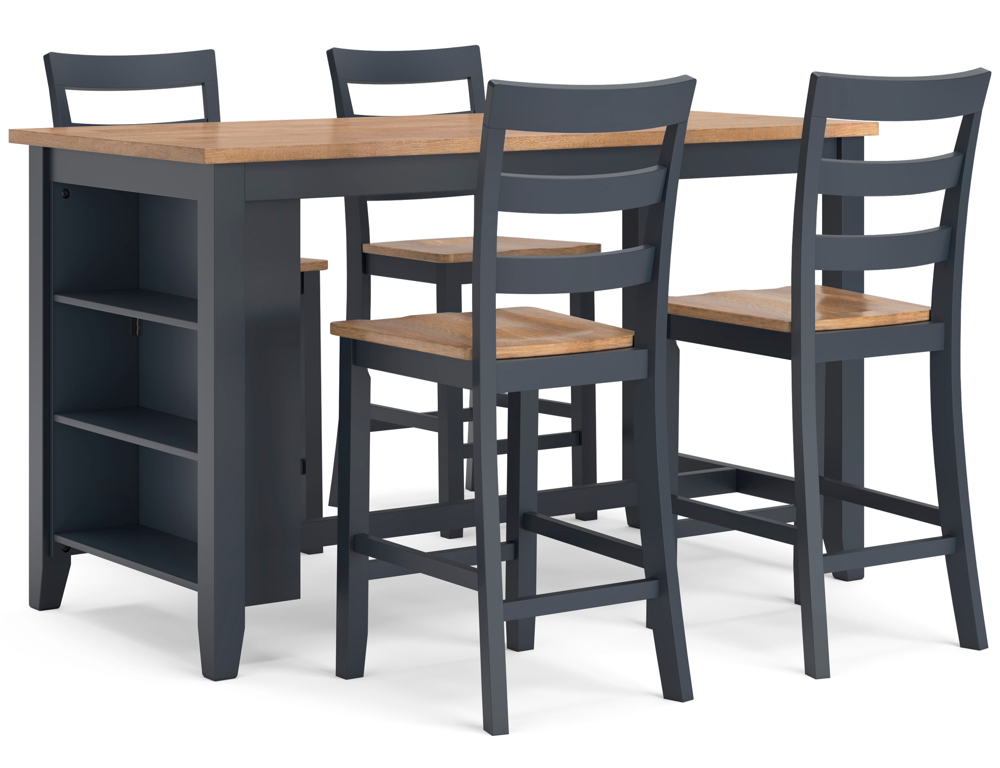 Picture of Gesthaven Counter Height Dining Table & 4 Stools
