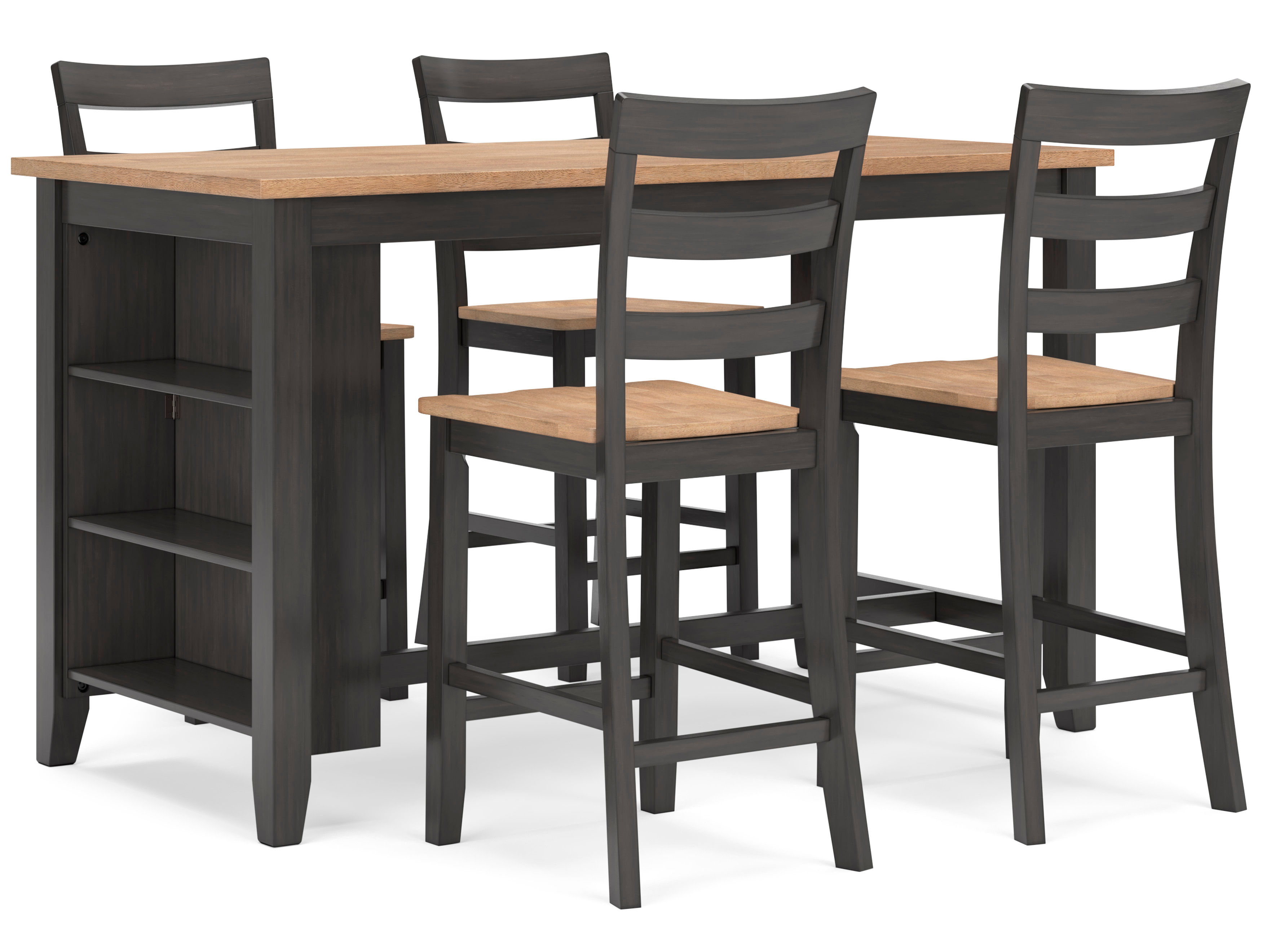 Picture of Gesthaven Counter Height Dining Table & 4 Stools