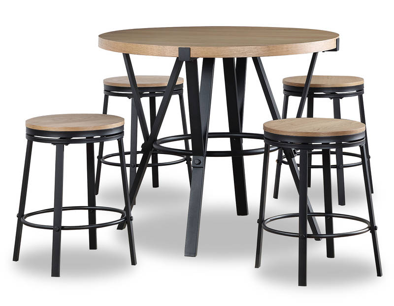 Picture of Magnolia Counter Height Dining Table & 4 Stools