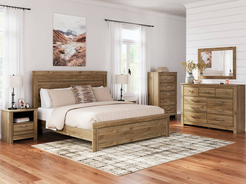 Picture of Zanbrook 5 Piece King Bedroom Group