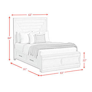 Picture of Avalanche Queen Size Bed
