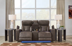 Picture of Warrior Peak Power Reclining Loveseat