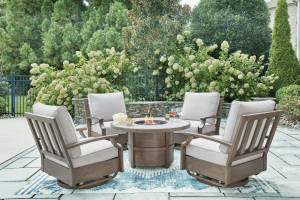 Picture of Rainier Ranch Outdoor Fire Pit Table