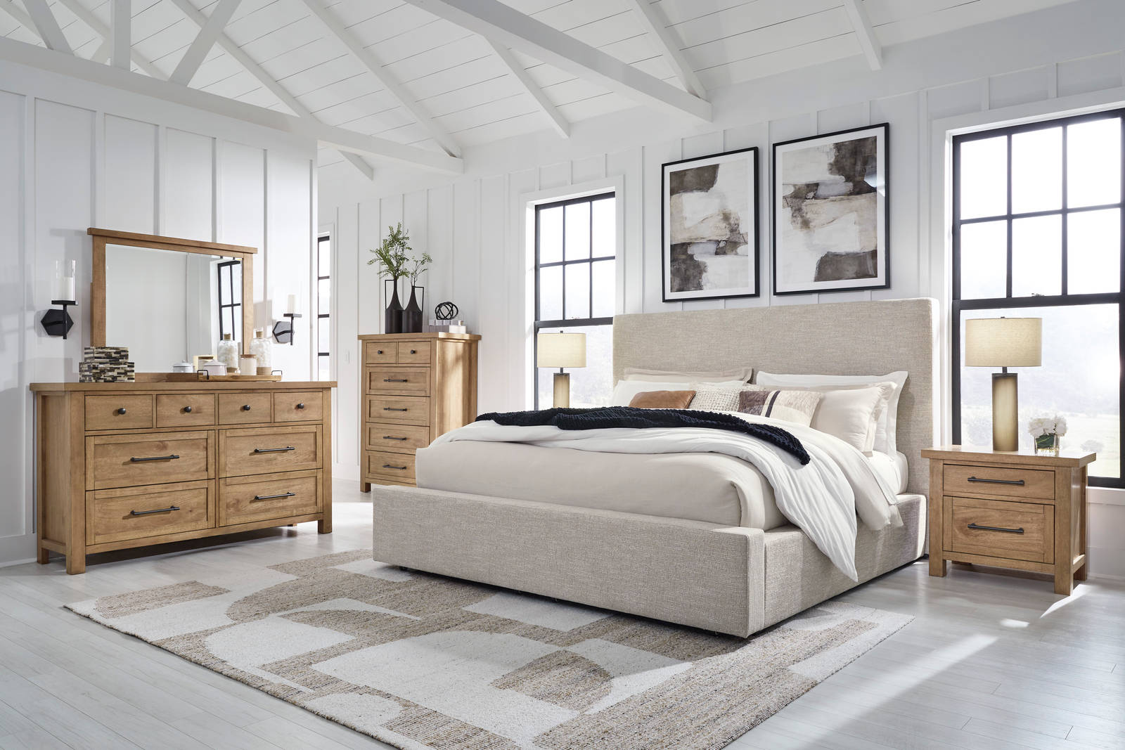 Picture of Kristiland 5 Piece Queen Bedroom Group