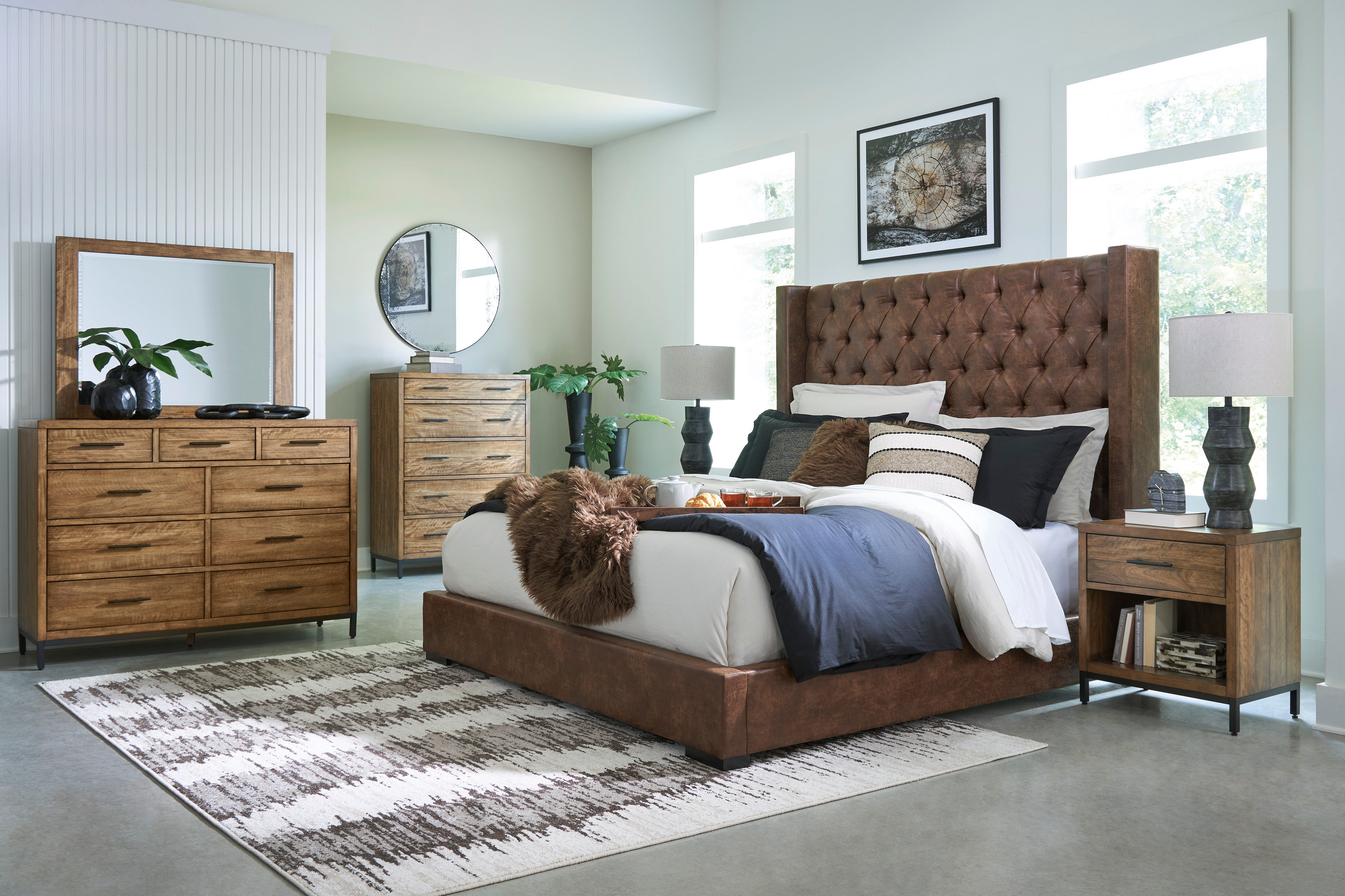 Picture of Steenlage 5 Piece King Bedroom Group