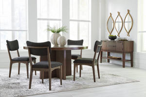 Picture of Korestone Dining Table & 4 Chairs