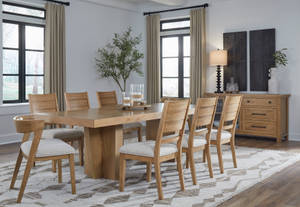 Picture of Kristiland Dining Table & 8 Chairs