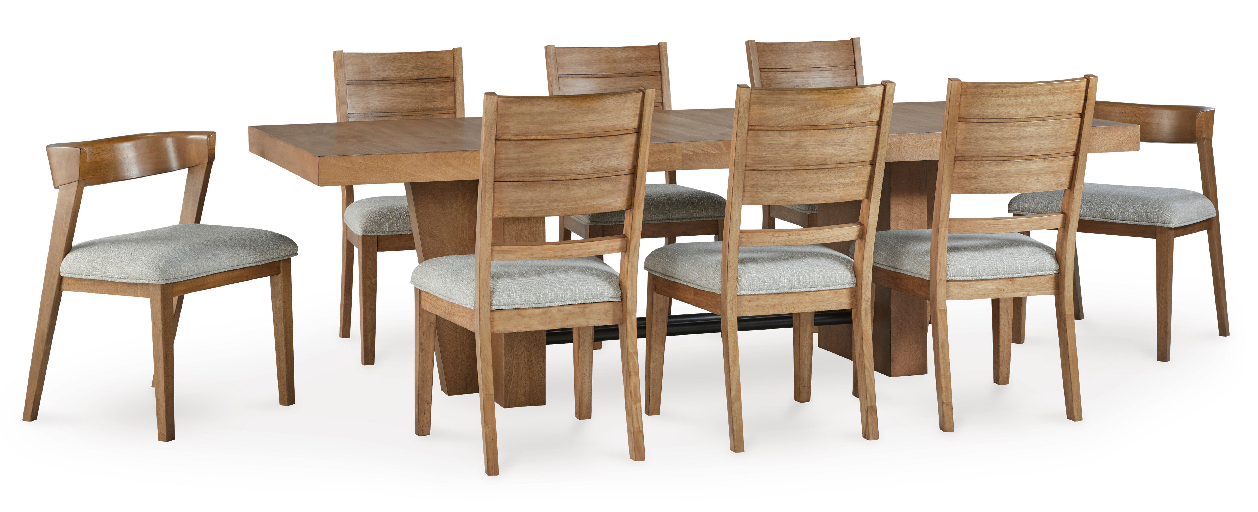 Picture of Kristiland Dining Table & 8 Chairs