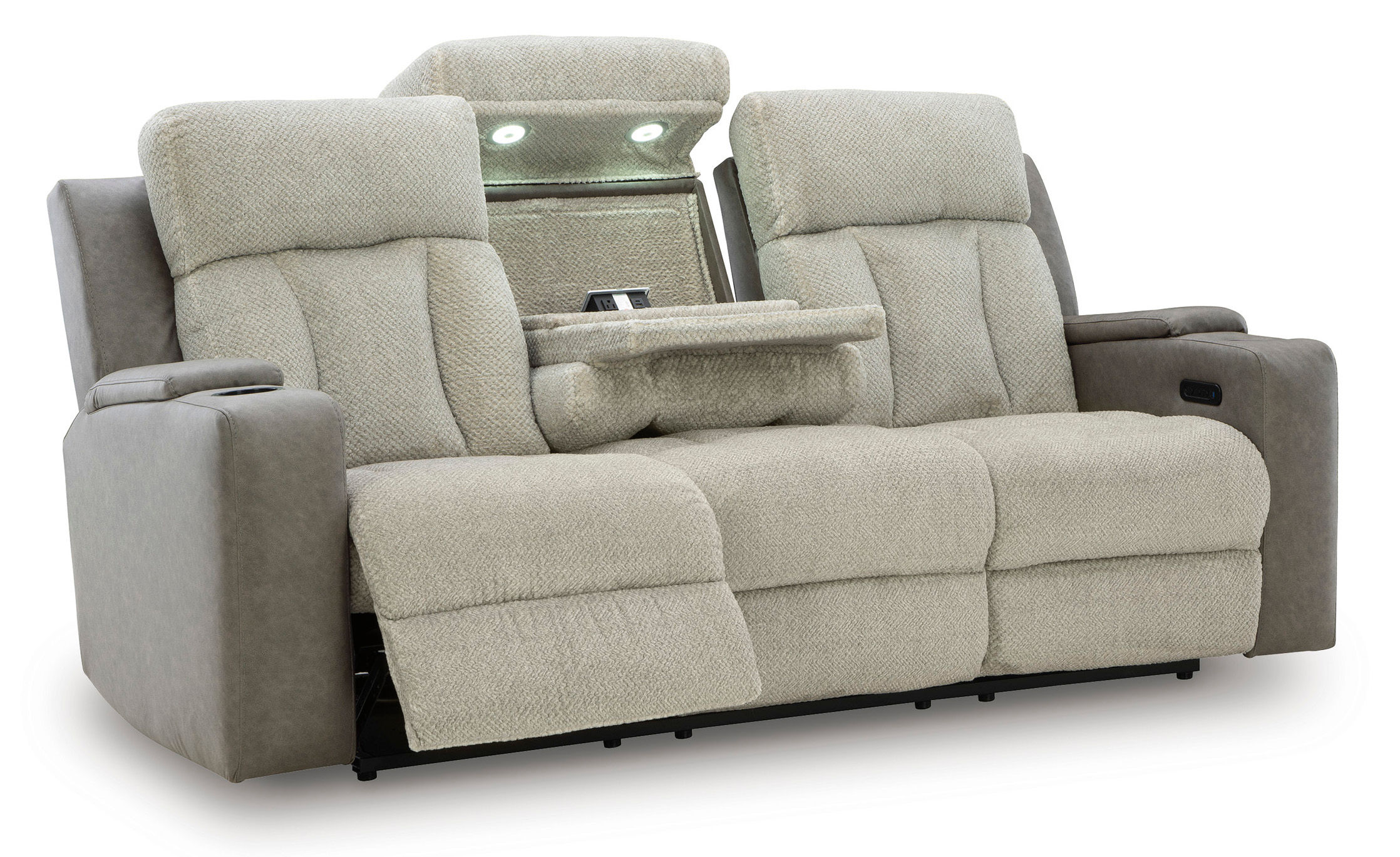Picture of Stately Check Power Reclining Sofa
