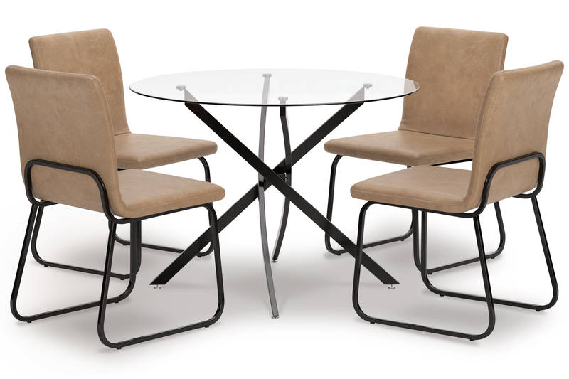 Picture of Pharwynn Dining Table & 4 Chairs