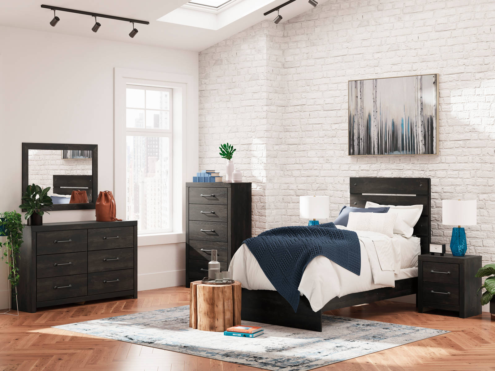 Picture of Delmorta Twin Bedroom Group
