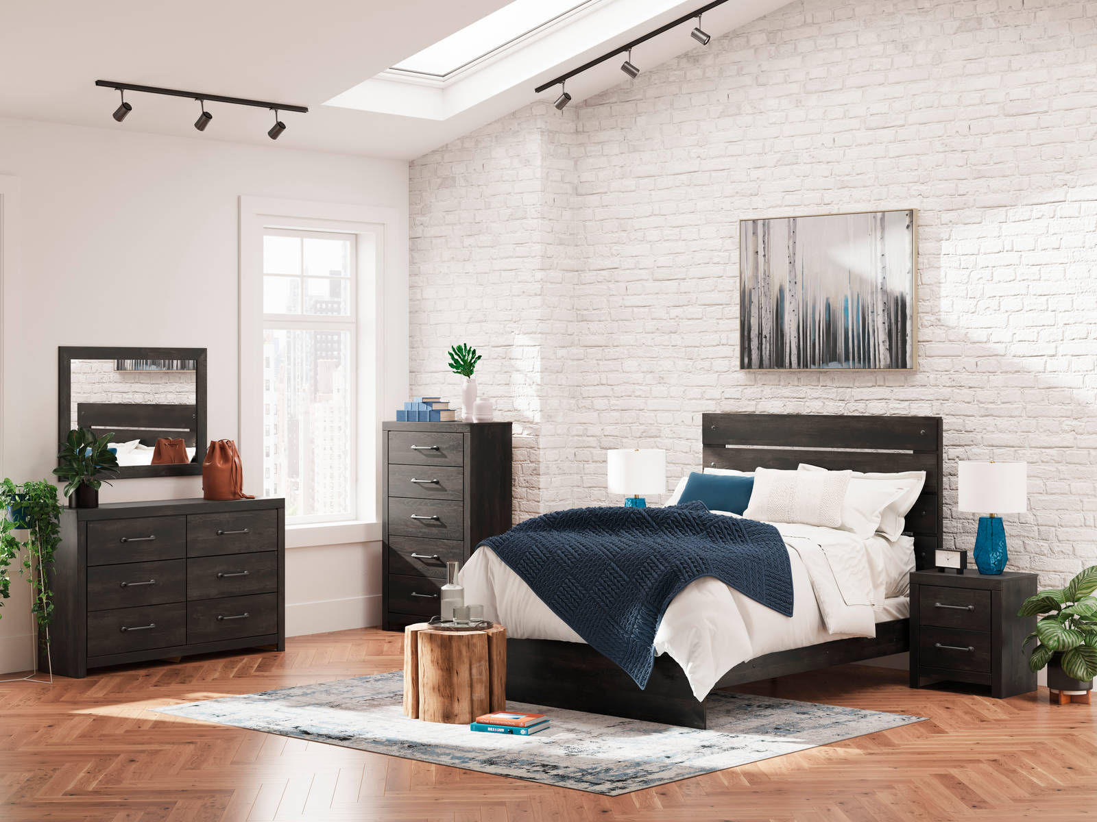 Picture of Delmorta Queen Bedroom Group