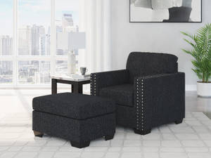 Picture of Jasmine Peaks Ottoman