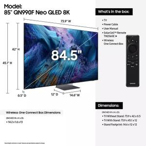 Picture of Samsung 85" Neo QLED QN990F TV