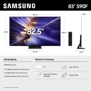Picture of Samsung 83" OLED S90F TV