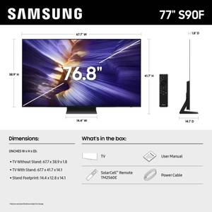 Picture of Samsung 77" OLED S90F TV